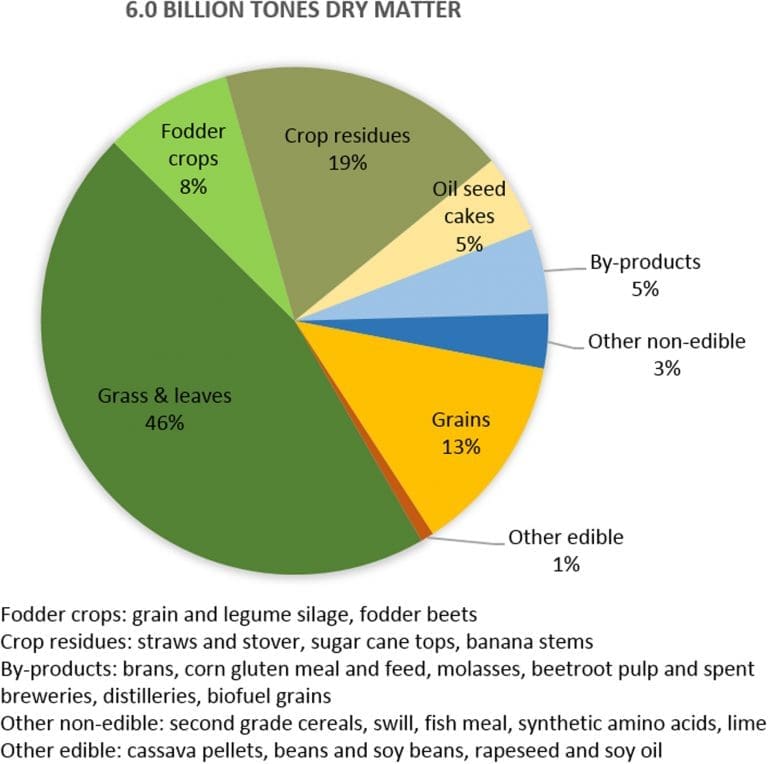 Livestock a much smaller challenge to global food security than often